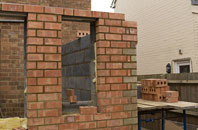 Brick Kiln End outhouse installation